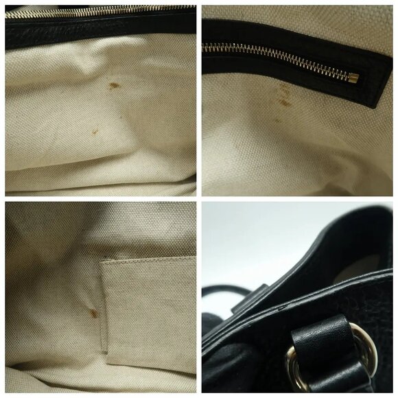 GUCCI Soho Black Leather Shoulder Bag 706-040125 - Picture 10 of 12